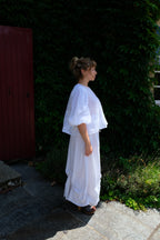 EMMA VERDIER KREMER Blouse Héritage en organza- motifs dos