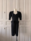 GUY LAROCHE Robe noire taille 38 noeuds