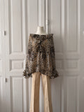 VINTAGE Y2K leopard print blouse taille 46