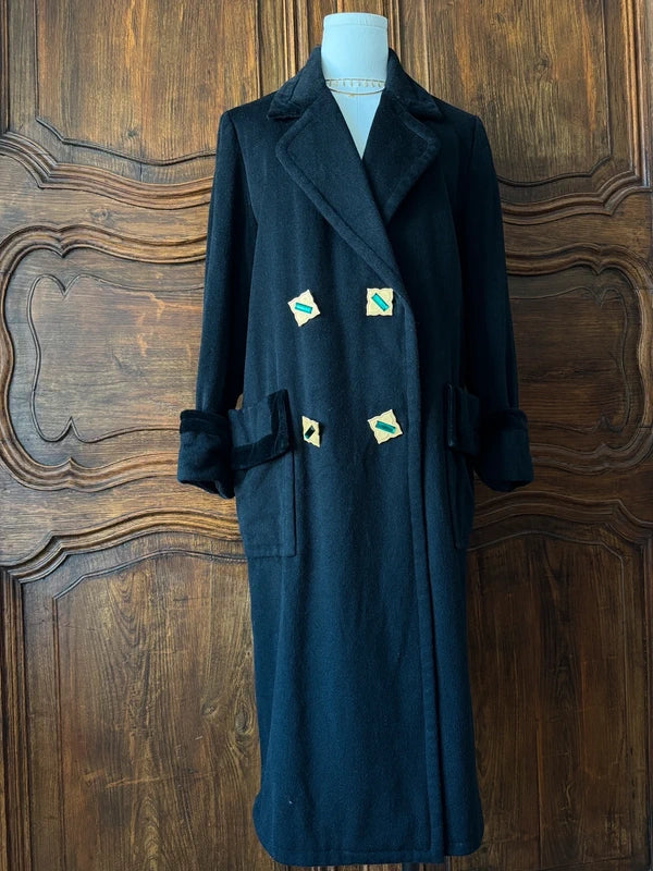 Manteau noir Jean-Louis Scherrer