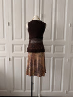 ANTIK BATIK jupe effet ancien prototype taille 36