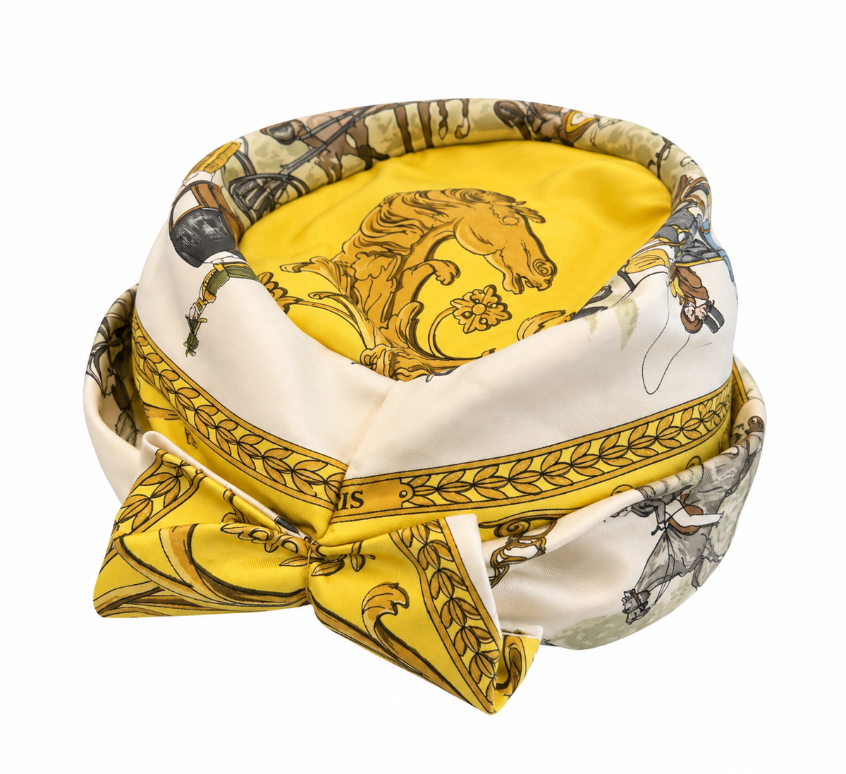HERMÈS Chapeau en soie