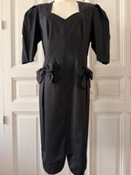 GUY LAROCHE Robe noire taille 38 noeuds