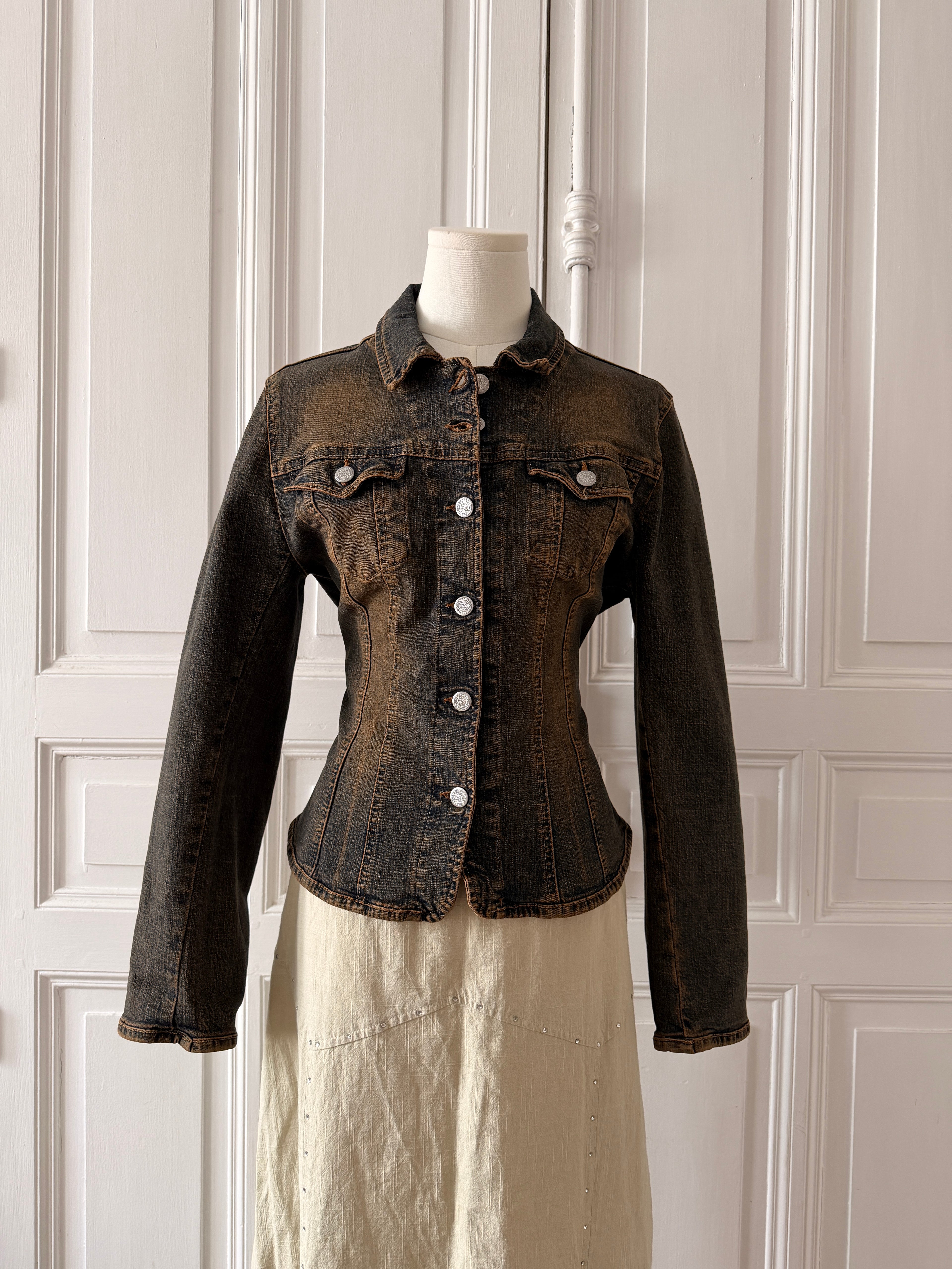 Y2K veste en jeans Cimarron taille 38