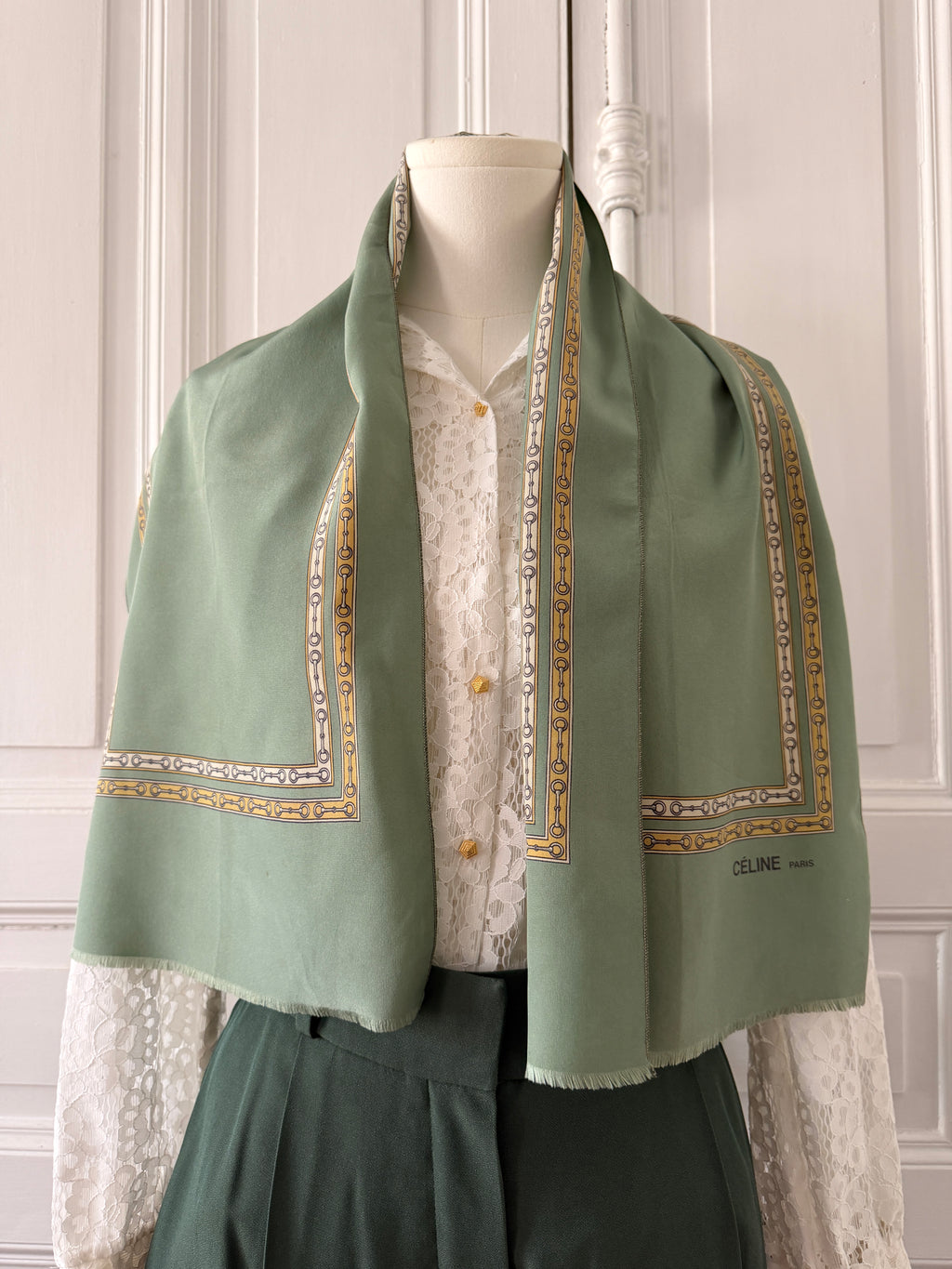 CÉLINE Foulard en soie