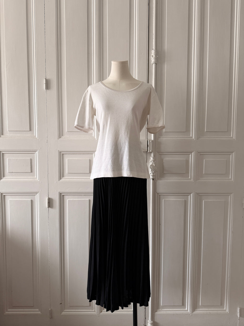 YVES SAINT LAURENT t shirt blanc vintage 42