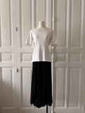 YVES SAINT LAURENT t shirt blanc vintage 42
