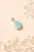ARGENT Pendentif en argent avec turquoise vintage