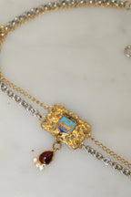 EMMA VERDIER KREMER- Collier Ras de cou ☀️ Saint-Tropez - Collection le Train Bleu