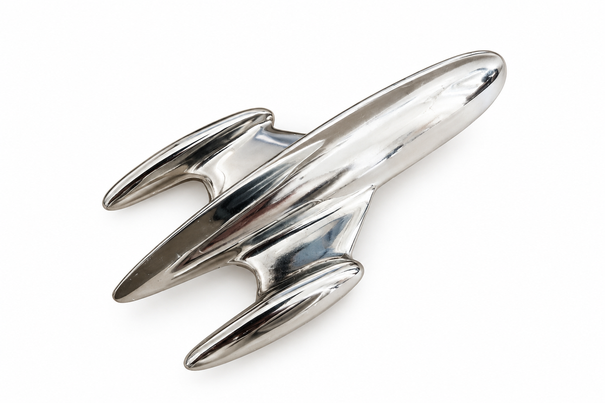 THIERRY MUGLER Broche futuriste