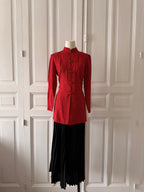 Y2K Vintage 1 2 3 veste Brandebourg taille 38 style japonisant