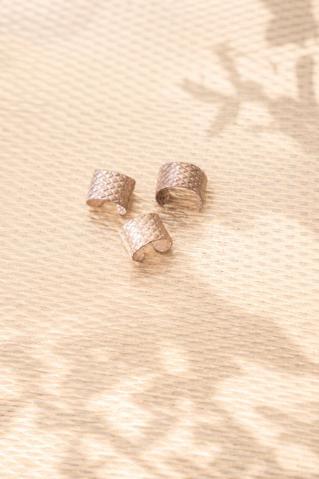ARGENT Bague de pieds en argent