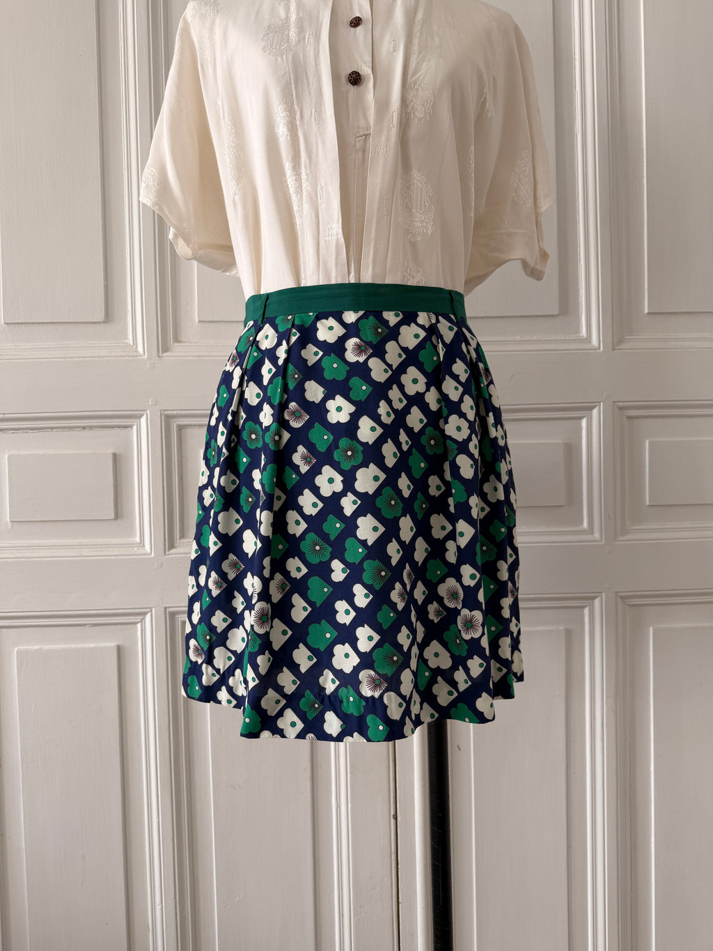 CLAUDIE PIERLOT jupe à motif taille 36