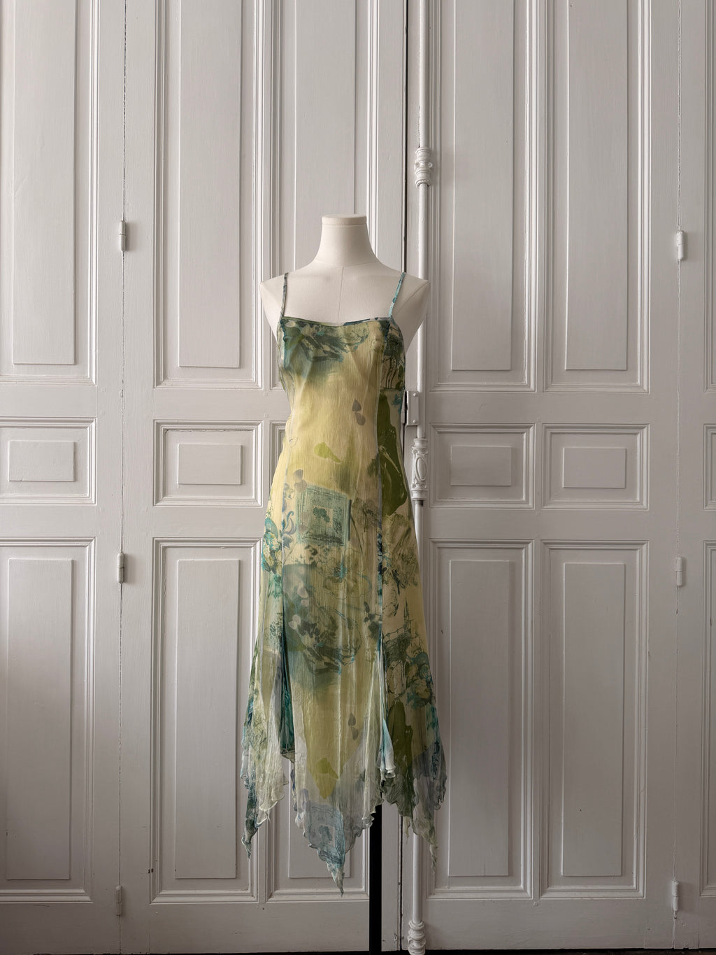 Y2K VINTAGE silk dress taille 40