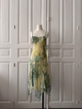 Y2K VINTAGE silk dress taille 40