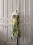 Y2K VINTAGE silk dress taille 40
