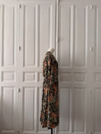 VINTAGE robe 90s imprimé fleuri taille 38