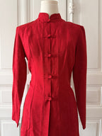 Y2K Vintage 1 2 3 veste Brandebourg taille 38 style japonisant