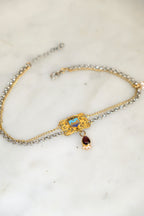 EMMA VERDIER KREMER- Collier Ras de cou ☀️ Saint-Tropez - Collection le Train Bleu