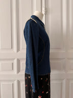 ROCCOBAROCCO JEANS veste en jeans bleu brut taille 30