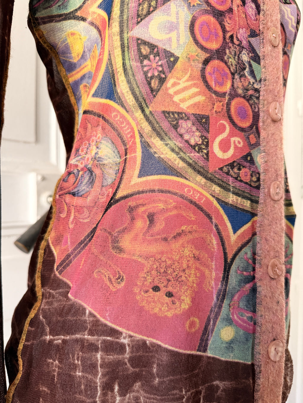 JEAN PAUL GAULTIER Veste en mesh astro rare taille L