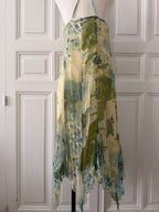 Y2K VINTAGE silk dress taille 40