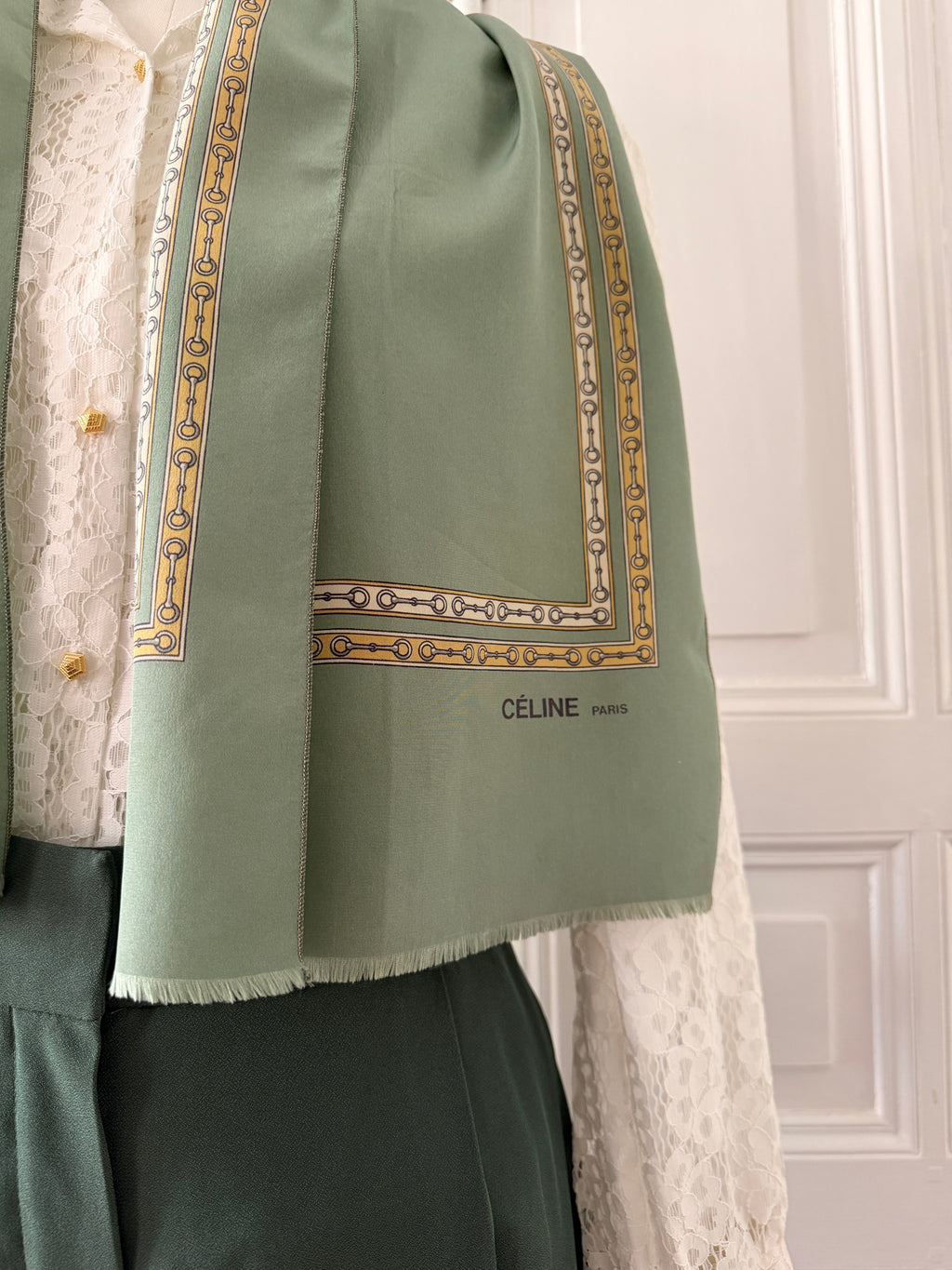 CÉLINE Foulard en soie