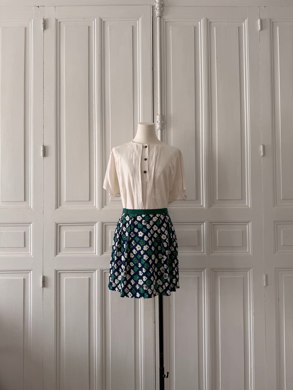 CLAUDIE PIERLOT jupe à motif taille 36