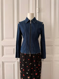 ROCCOBAROCCO JEANS veste en jeans bleu brut taille 30