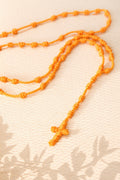 ARTISANAL Chapelet Brésilien tissé orange
