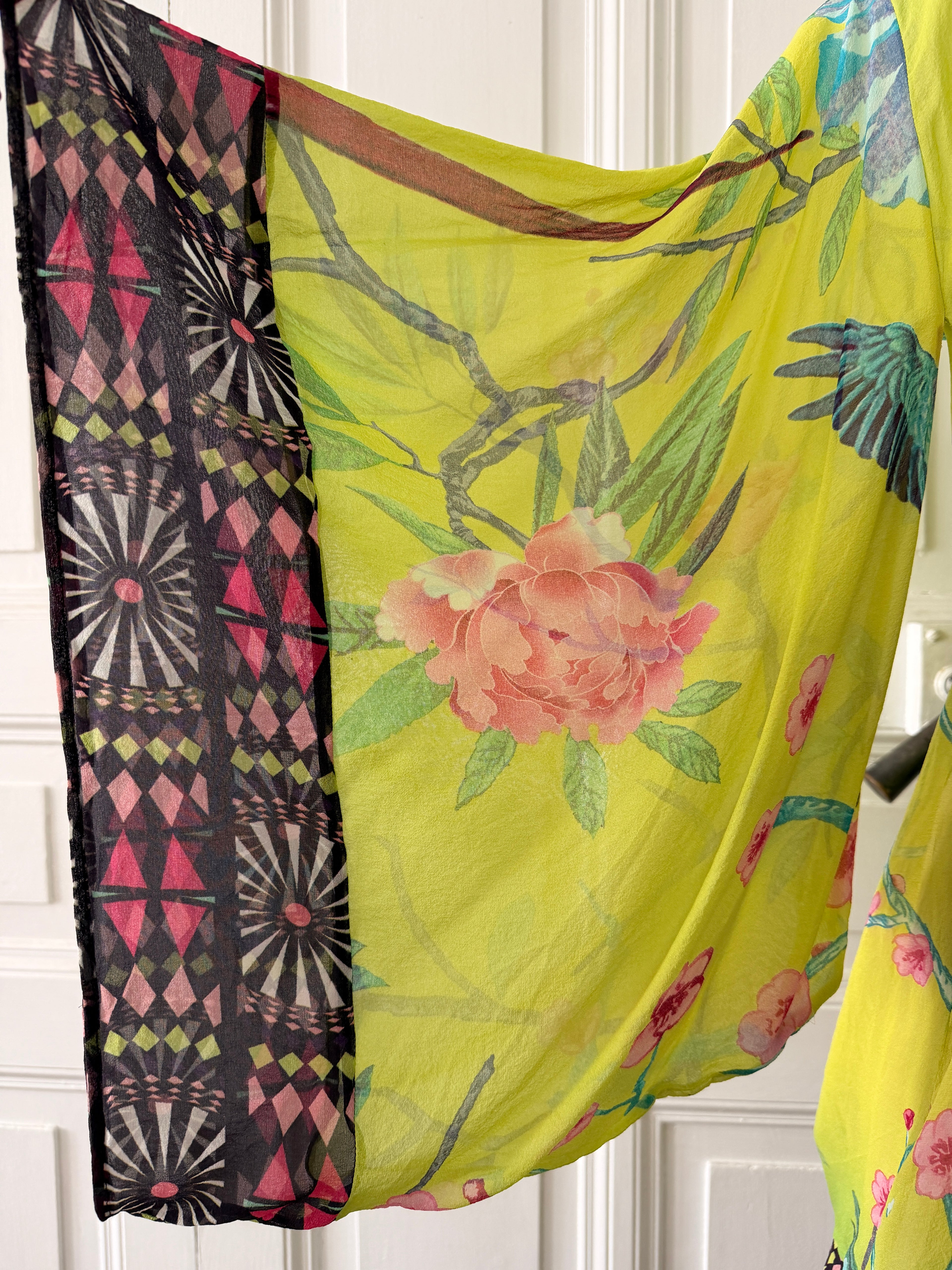 MATTHEW WILLIAMSON FOR H&M Top en soie multicolore taille 40