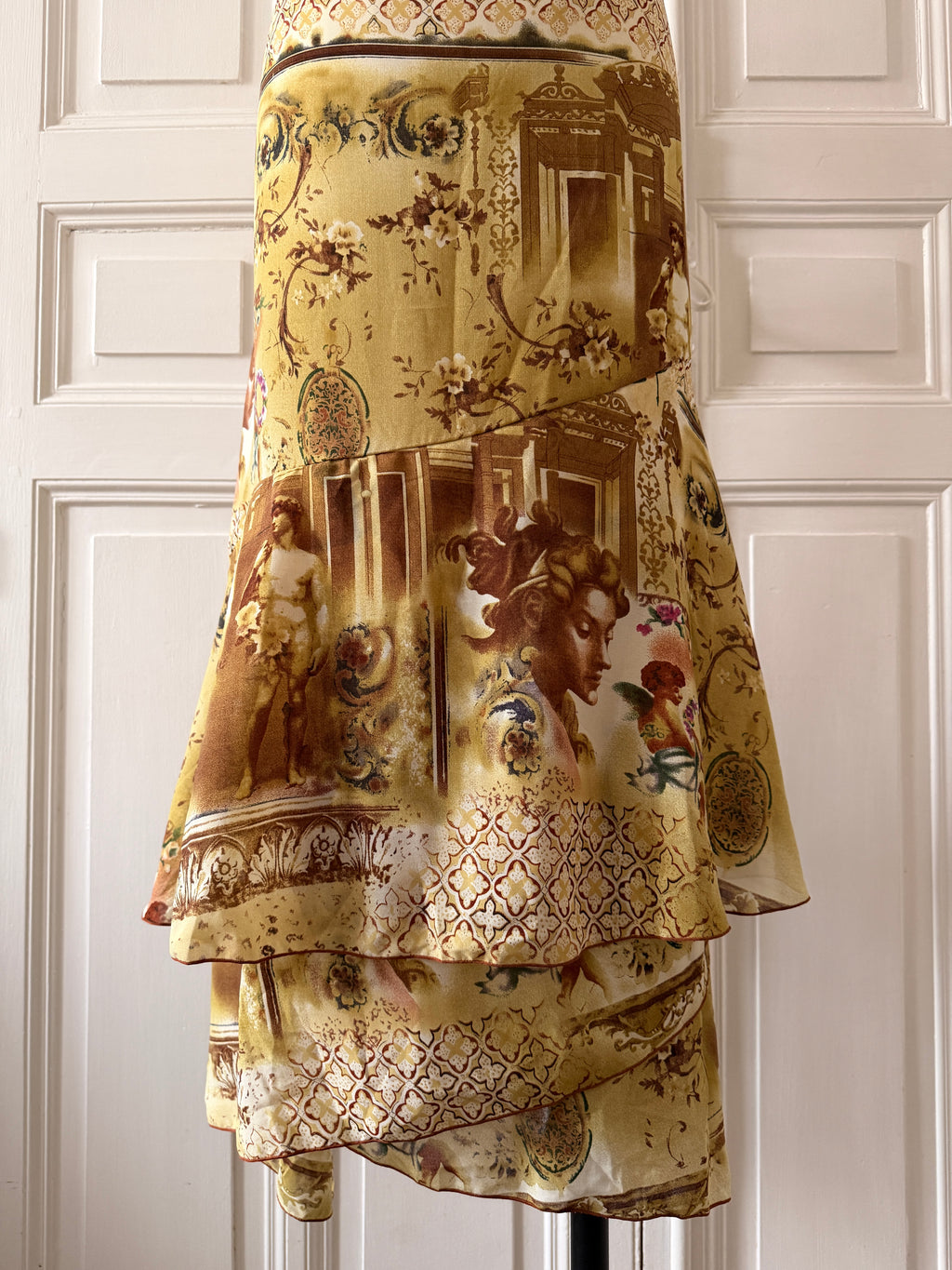 Y2K robe mousseline doublée XL