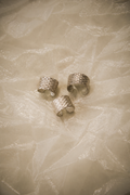 ARGENT Bague de pied en argent