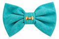 NINA RICCI barrette noeud vintage bleue
