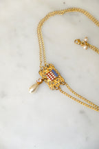 EMMA VERDIER KREMER- Collier Ras de cou ☀️ Monaco - Collection le Train Bleu