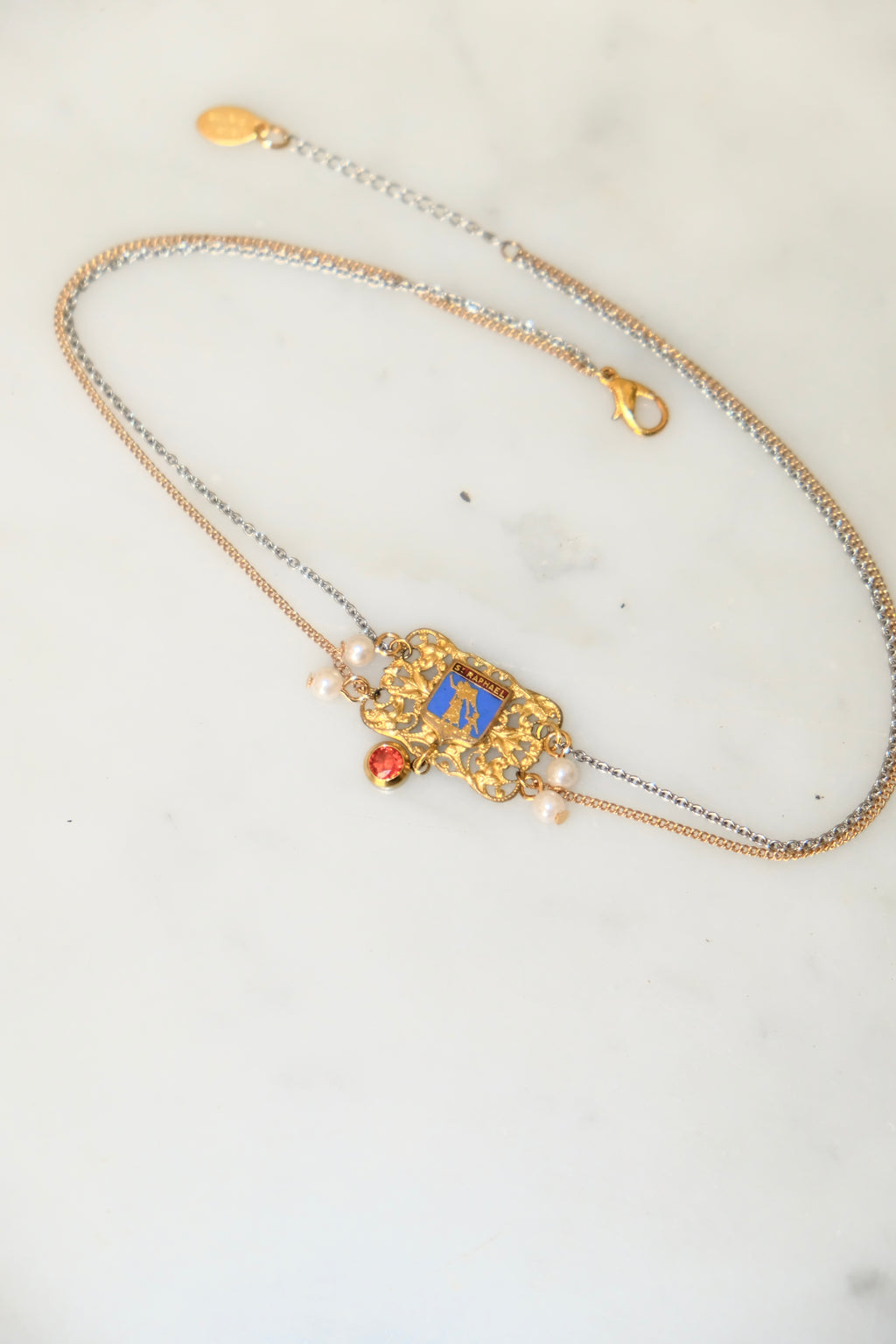 Collier Ras de cou ☀️ Saint-Raphaël- Collection le Train Bleu