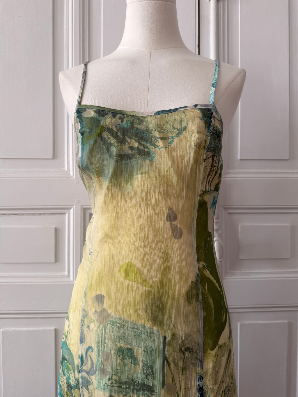 Y2K VINTAGE silk dress taille 40