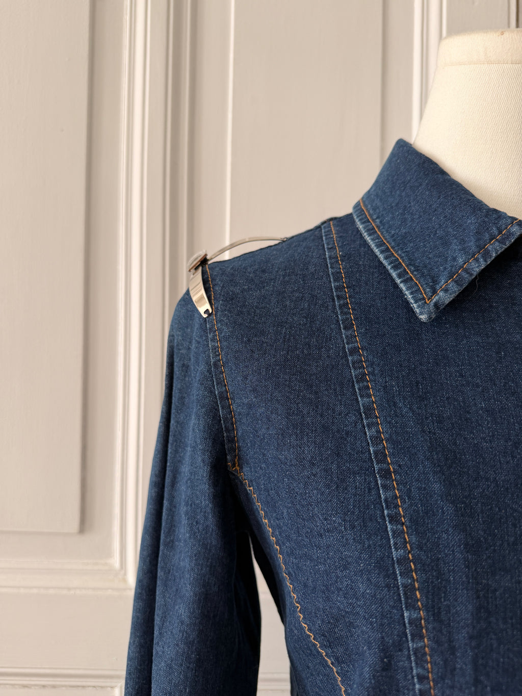 ROCCOBAROCCO JEANS veste en jeans bleu brut taille 30