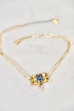 EMMA VERDIER KREMER- Collier Ras de cou Cannes - Collection le Train Bleu