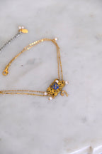 EMMA VERDIER KREMER- Collier Ras de cou Cannes - Collection le Train Bleu