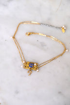 EMMA VERDIER KREMER- Collier Ras de cou Cannes - Collection le Train Bleu