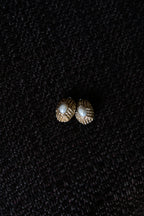VINTAGE Clip doré à perle d’imitation