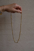 VINTAGE Collier plaqué or