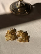 BALENCIAGA Boucles plaquées or et strass