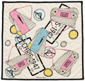 DIOR Foulard de soie collection Cadillac