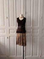 ANTIK BATIK jupe effet ancien prototype taille 36
