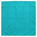 YSL Mini foulard de poche turquoise