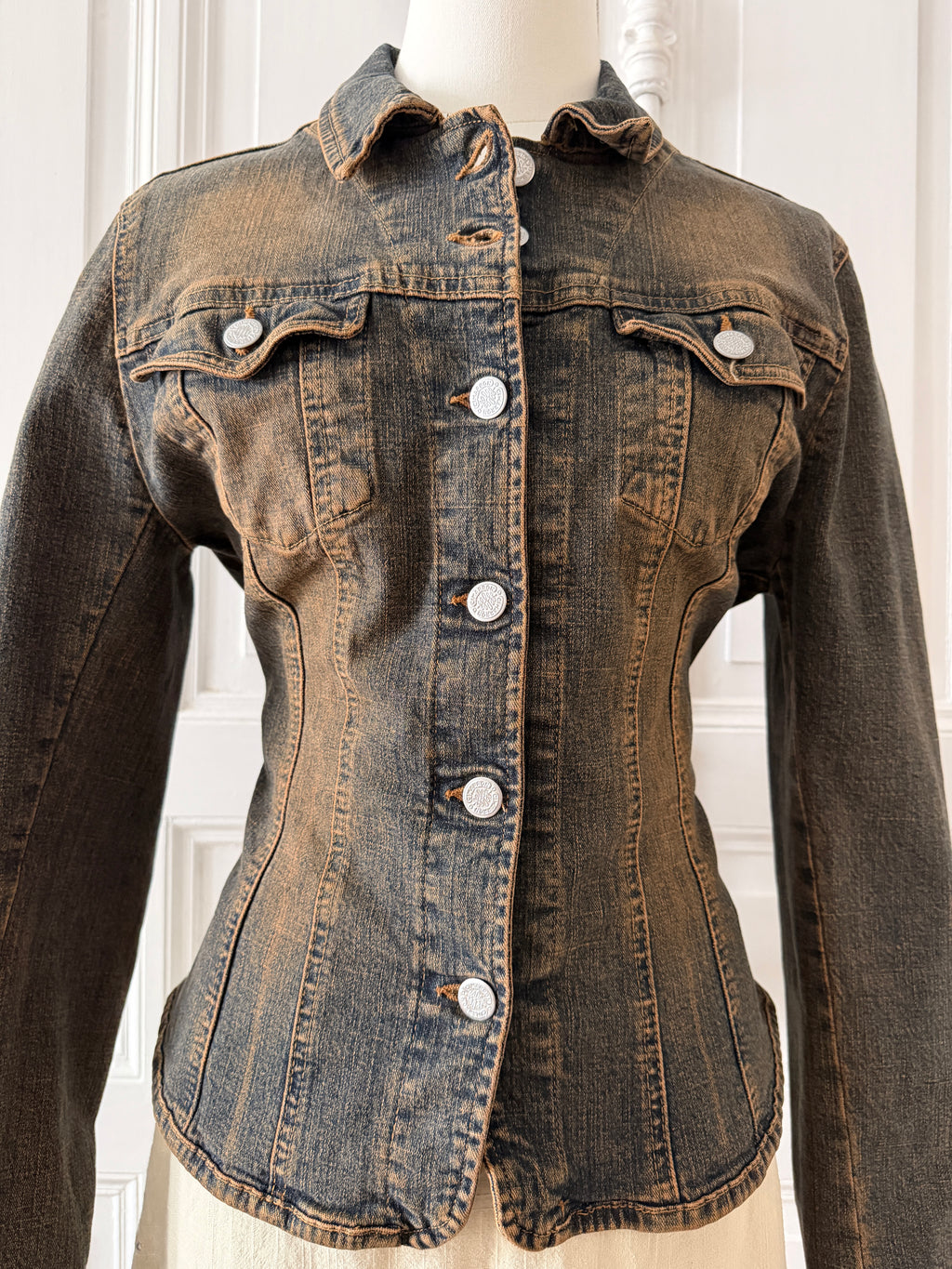 Y2K veste en jeans Cimarron taille 38
