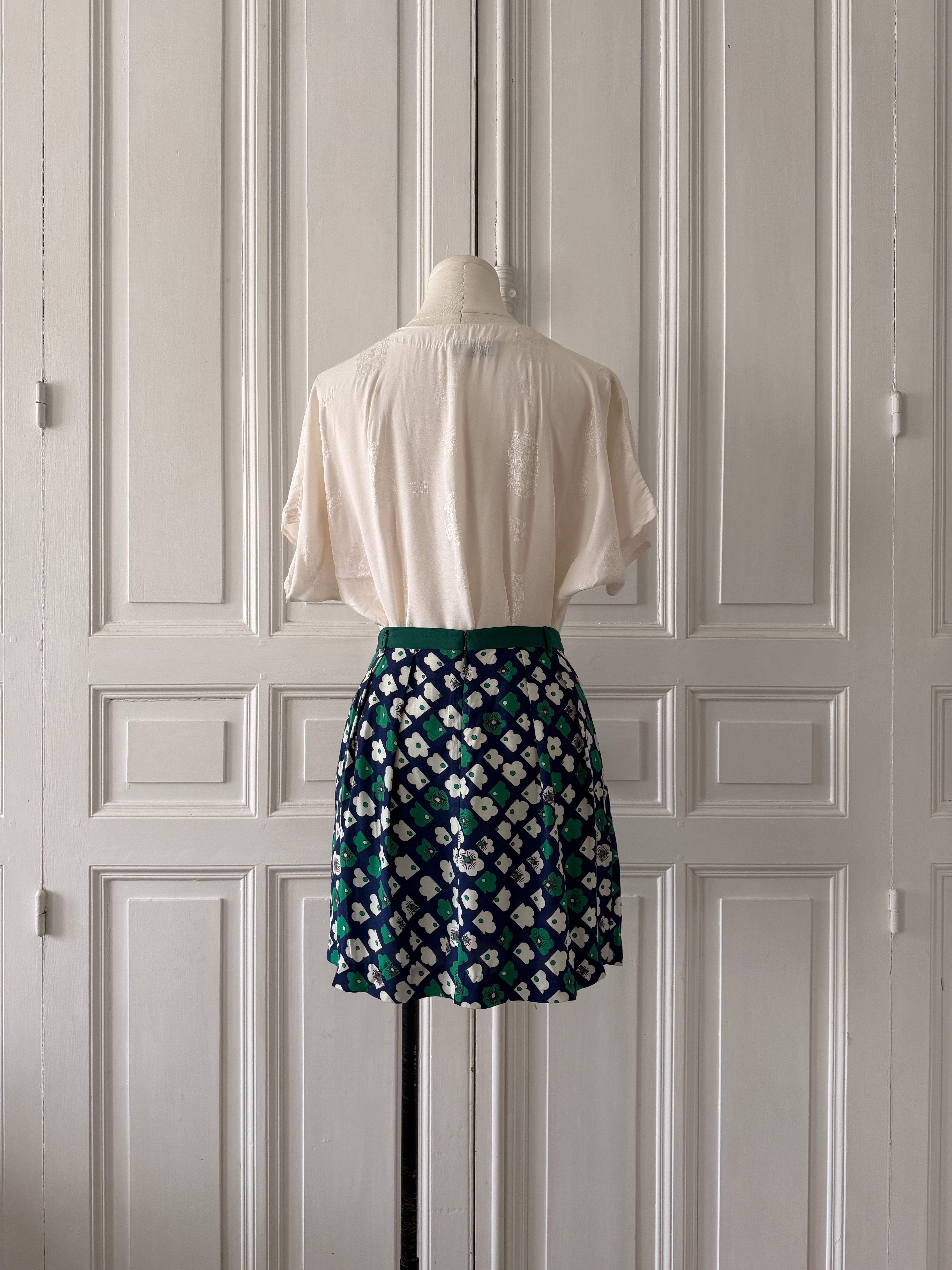CLAUDIE PIERLOT jupe à motif taille 36