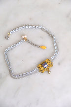 EMMA VERDIER KREMER- Collier Ras de cou ☀️ Juan-les-Pins- Collection le Train Bleu